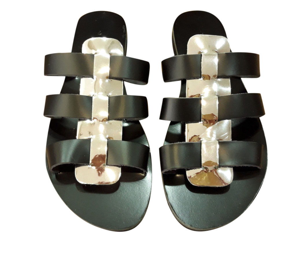 Nyx - Ancient Greek Leather Sandals
