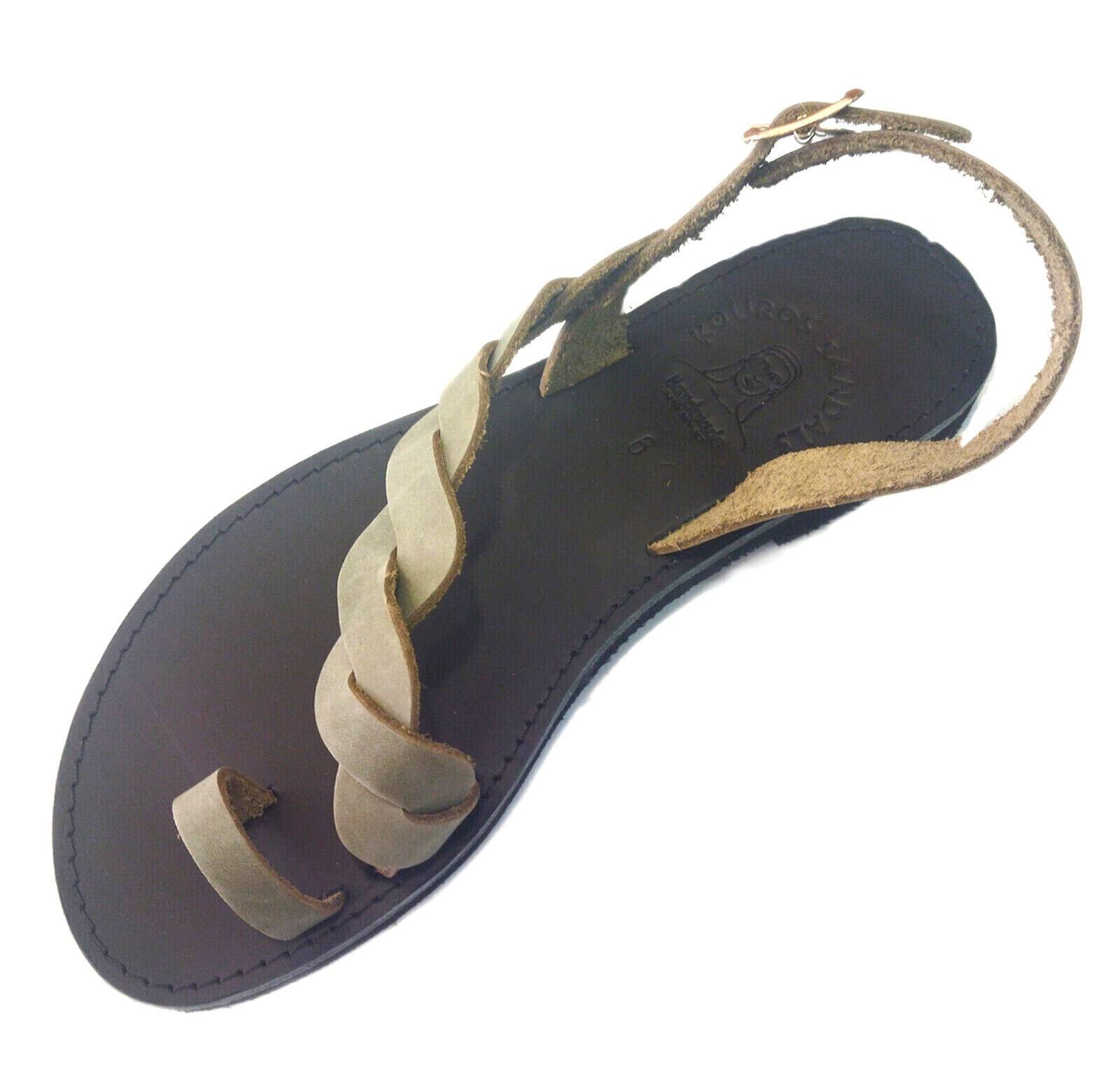 1046 greek handmade leather sandals