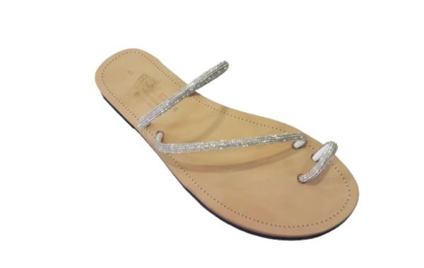 greek handmade leather sandals.
